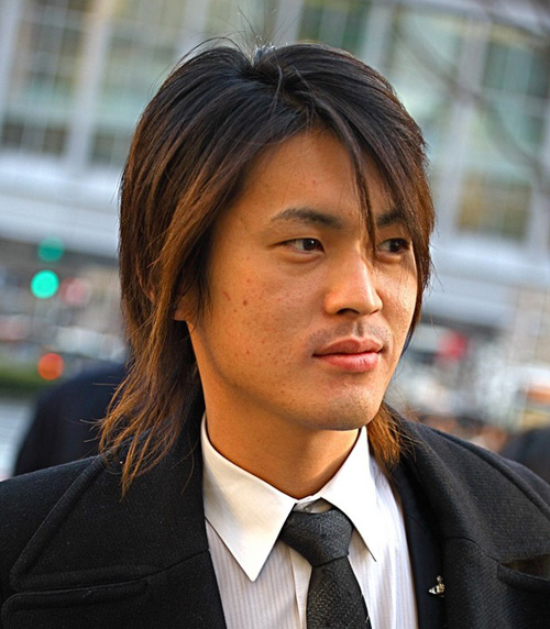 Hairstyles for long hair 2013 asian men
