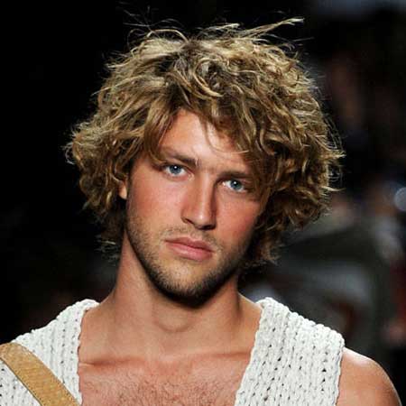 Haircuts for boys with curly hair
