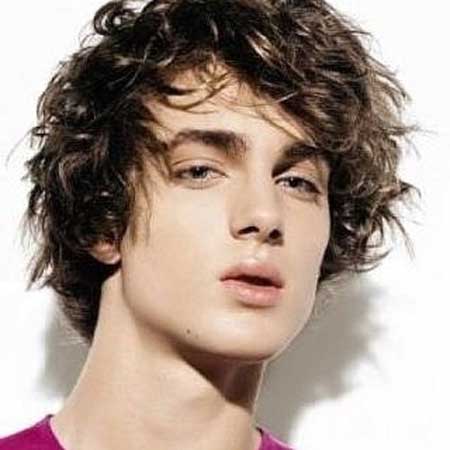 Hairstyles for men with curly hair ideas