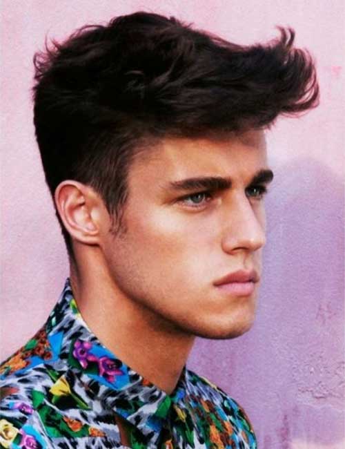 Guy Messy Hairstyles for Thick Hair