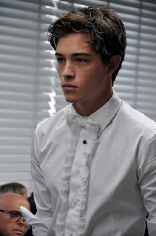 Francisco Lachowski Young Messy Hairstyles