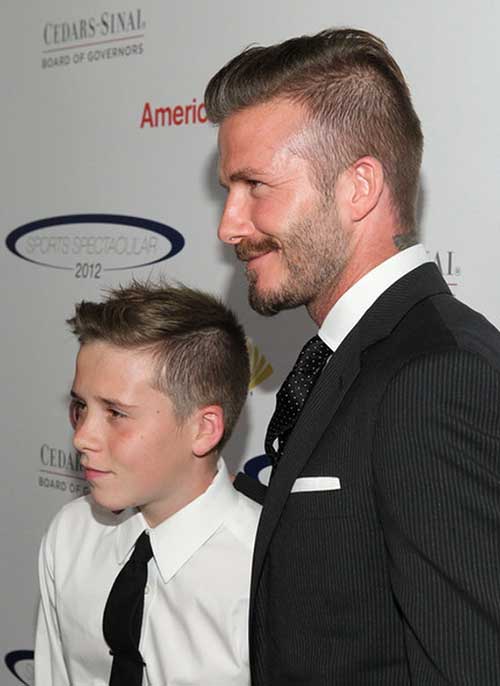 David Beckham Men Mohawk Hairstyles