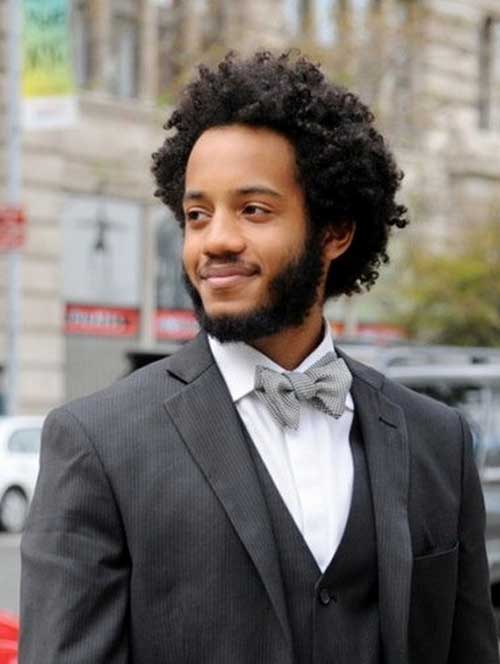 Mens Short Afro Curly Hairstyles
