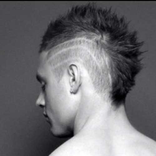 Shaved Mohawk Hairstyles for Man