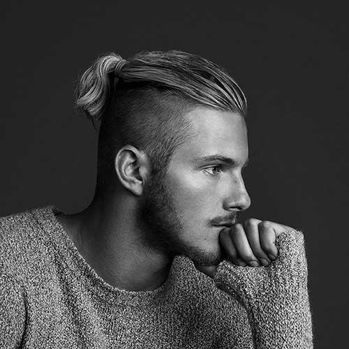 Best Shaved Sides Hairstyles Men 2015