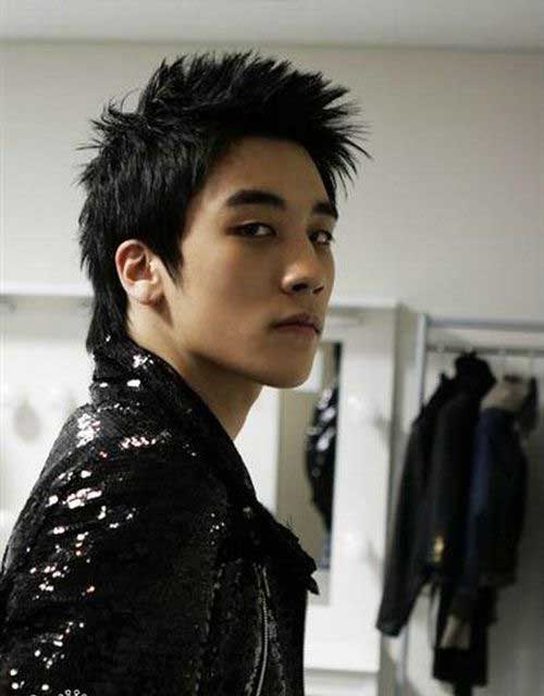 Seungri Spikey Hairstyles for Men
