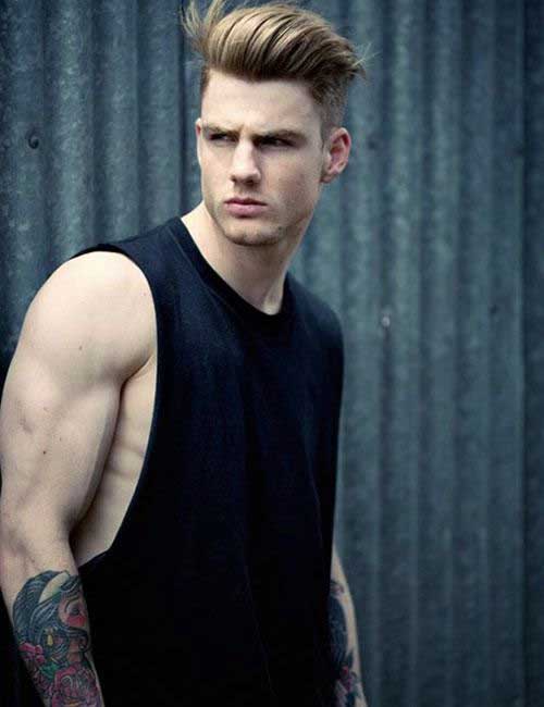 Thomas Davenport Shaved Hairstyles for Men
