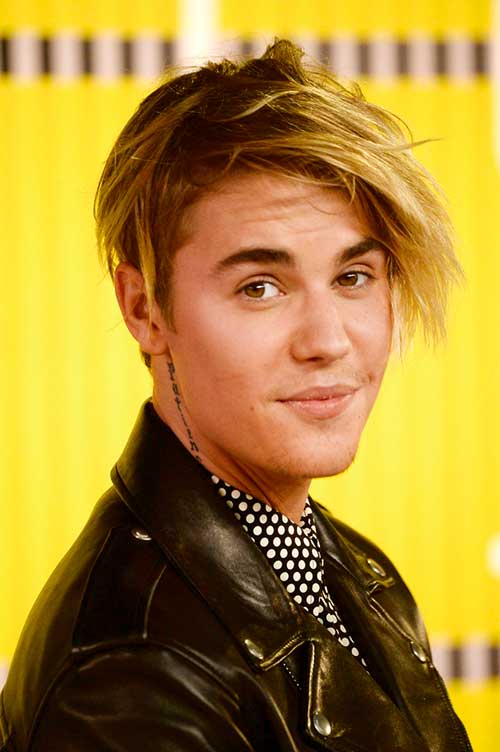 Justin Bieber With Blonde Hair-6