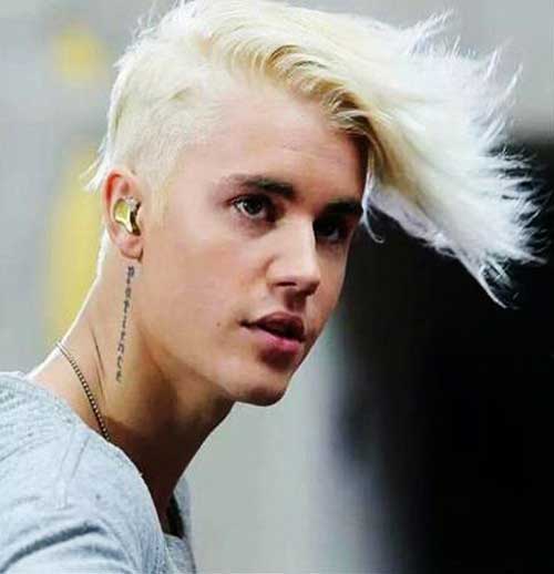 Justin Bieber Blond Hairstyles