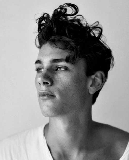 Short Curly Hairstyles Men