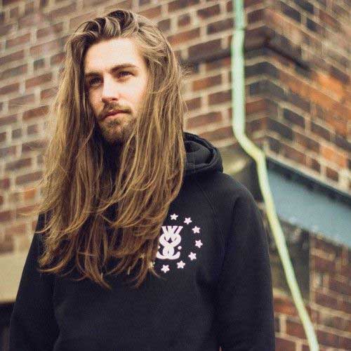 45 Long Hairstyles for Men-26