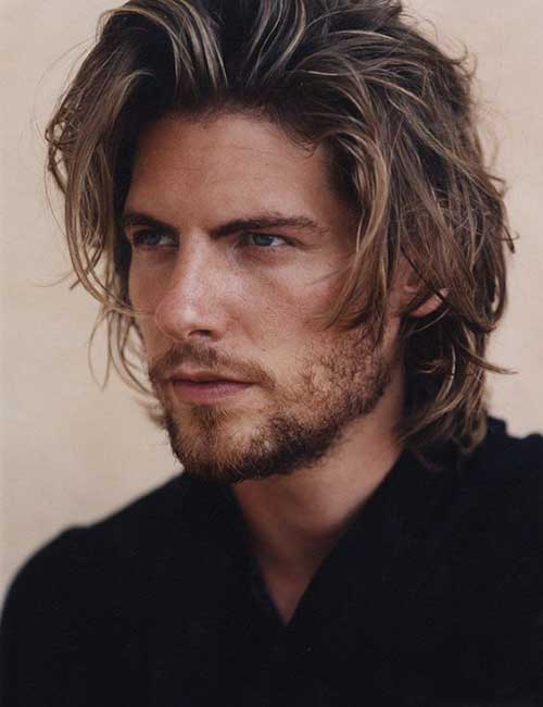 Mid Length Hairstyles for Men-26