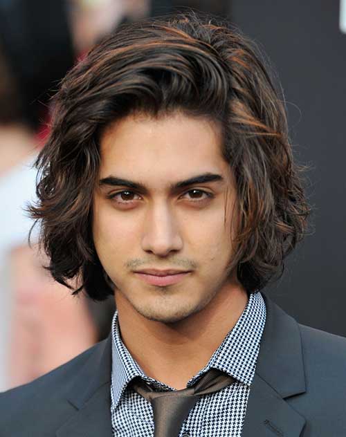 Avan Jogia Celebrity Male with Long Hairstyles