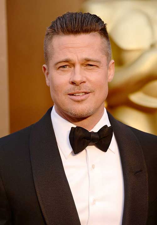 Brad Pitt Hollywood Men Hairstyles
