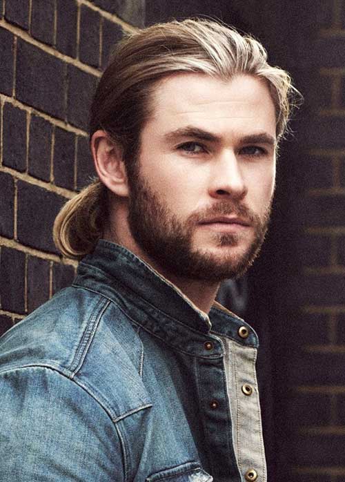 Chris Hemsworth Male Celebrity Hair