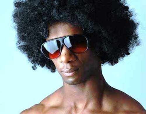 Cool Afro for Black Men Hairstyles