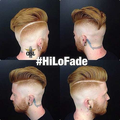 Faded Mohawk Hairstyles for Men