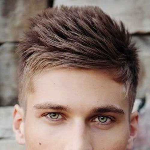 Spikey Hair with Side Haircut for Men