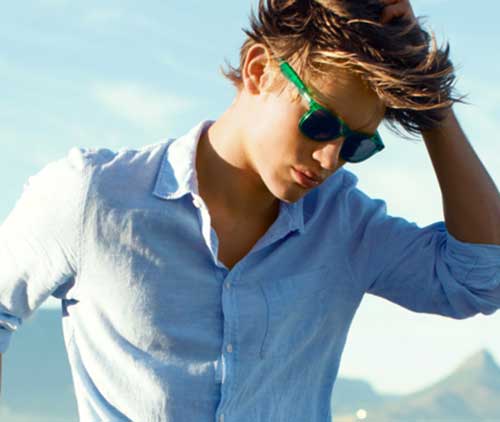 Summer Style Shaded Men Hairstyles