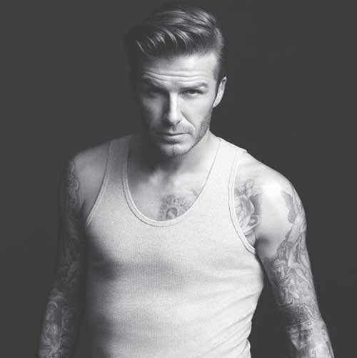 David Beckham Undercut Hairstyles for Men