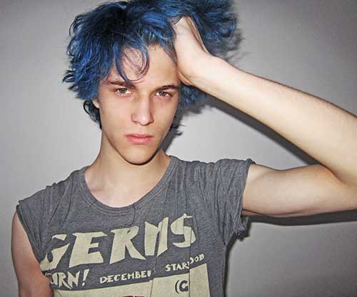 Cool Guys with Blue Hair
