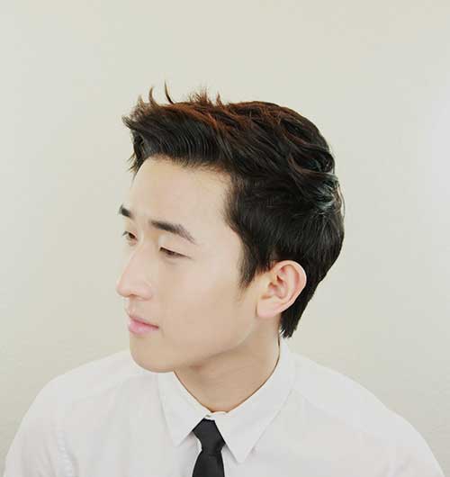 Korean Classy Mens Hairstyles