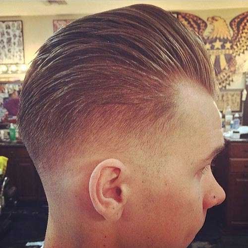 Latest Faded Hair Style for Men
