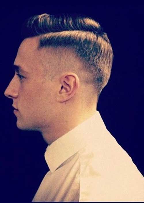 Mens Back Fade Hairstyle Ideas