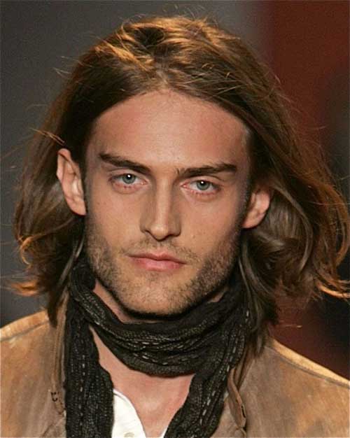 Mens Long Straight Hairstyles for Thick Hair Ideas