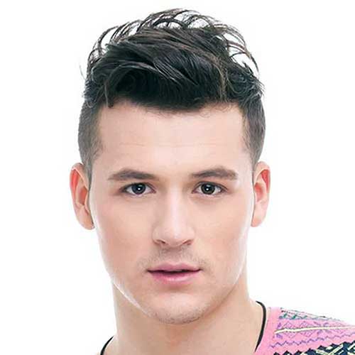 Mens Nice Haircuts Short On Sides Long On Top