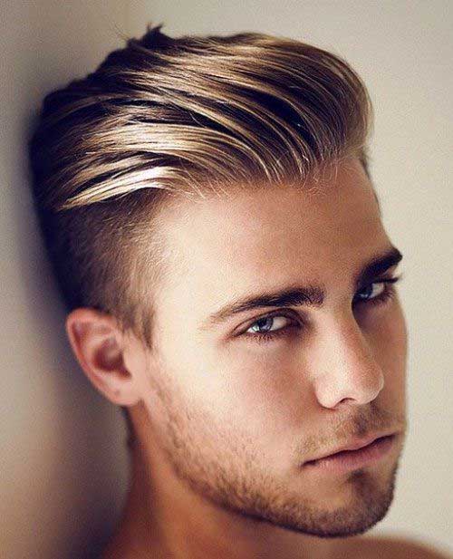 Mens Slicked Back Mohawk Hairstyles
