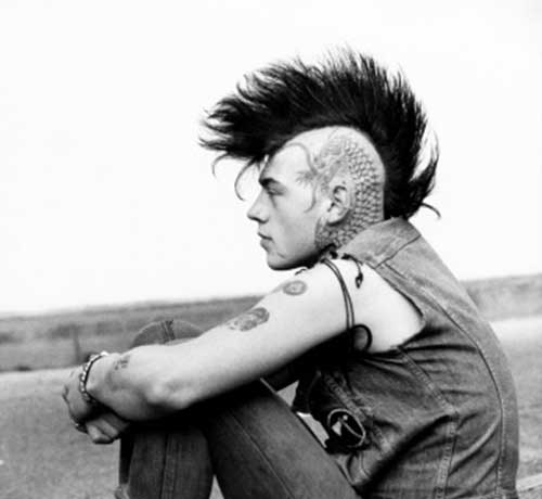 Old School Punk Hairstyles Ideas for Guys