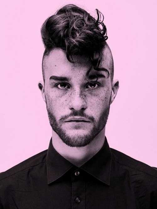 Shaved Punk Hairstyles for Guys