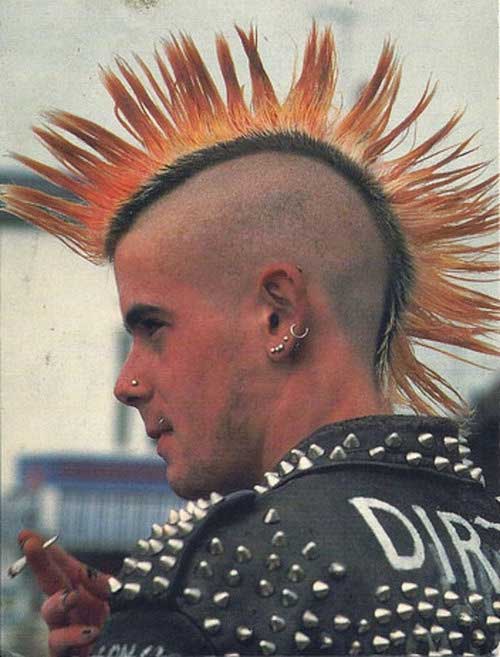Punk Pink Hairstyles for Guys