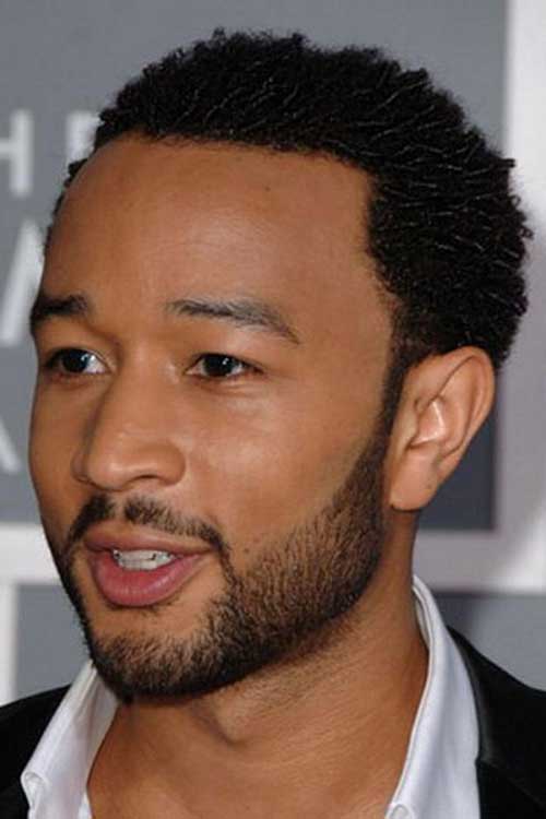Short Curly Hairstyles for Black Men