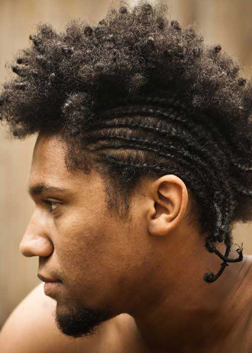 Black Men Curly Hair-7