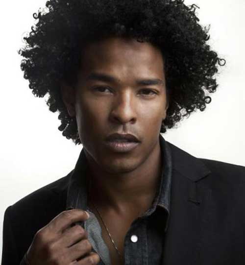 African American Men Curly Hairstyles