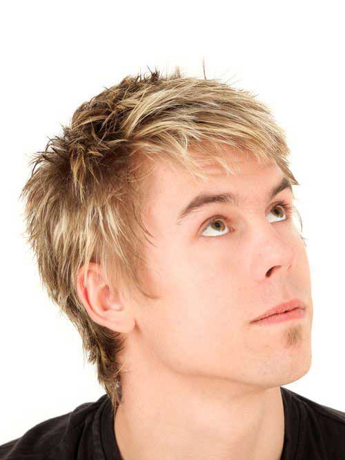 Blonde Cool Hair Color Idea for Guys