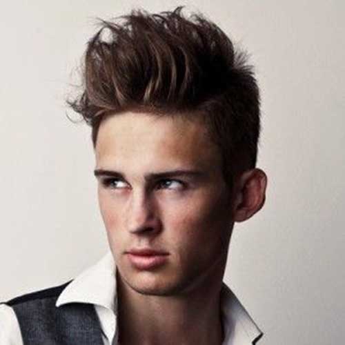 Cool Spiky Punk Hairstyle for Men