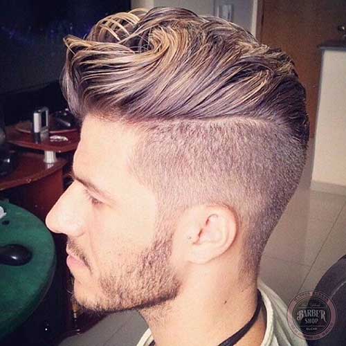 Side Shaved Haircuts for Men