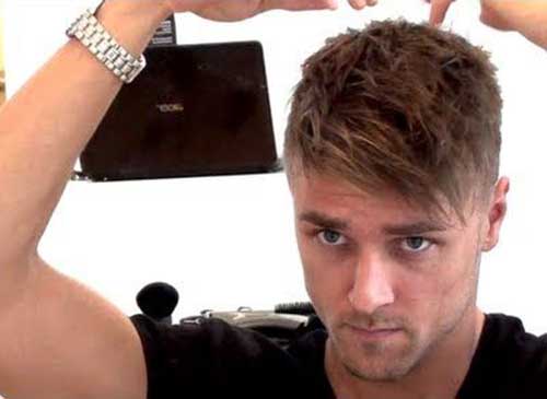 Men Hairstyles with Fringe