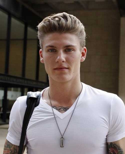 Blonde Mens Hairstyle Pictures