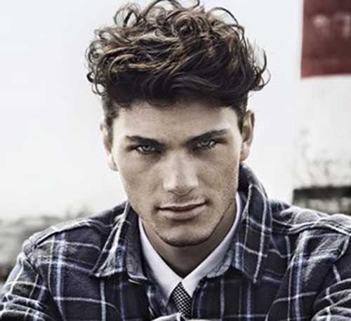 Mens Thick Curly Hairstyles