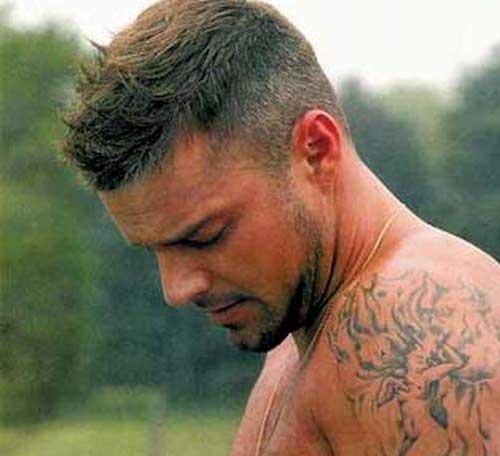 Ricky Martin Nice Haircuts for Men