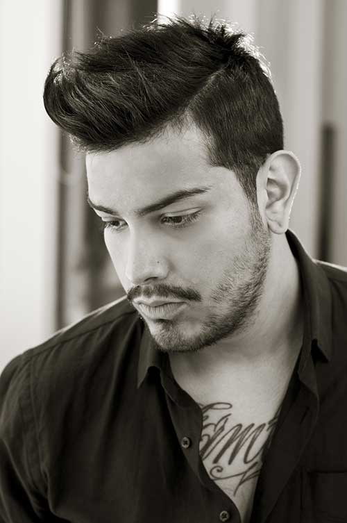 Rock Style Hairstyle Men