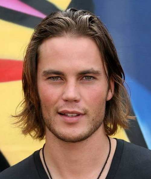 Straight Hairstyles Ideas for Long Face Men