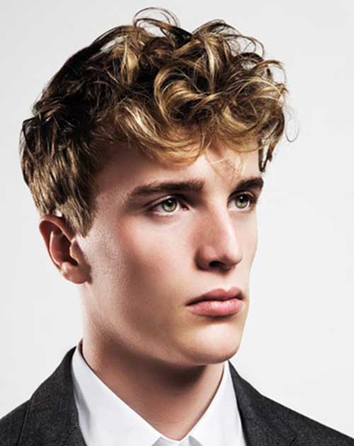 Stylish Men Curly Hairstyles