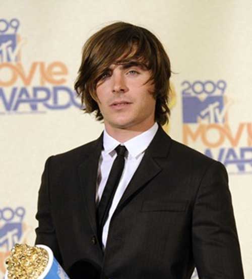 Zac Efron Long Hairstyles