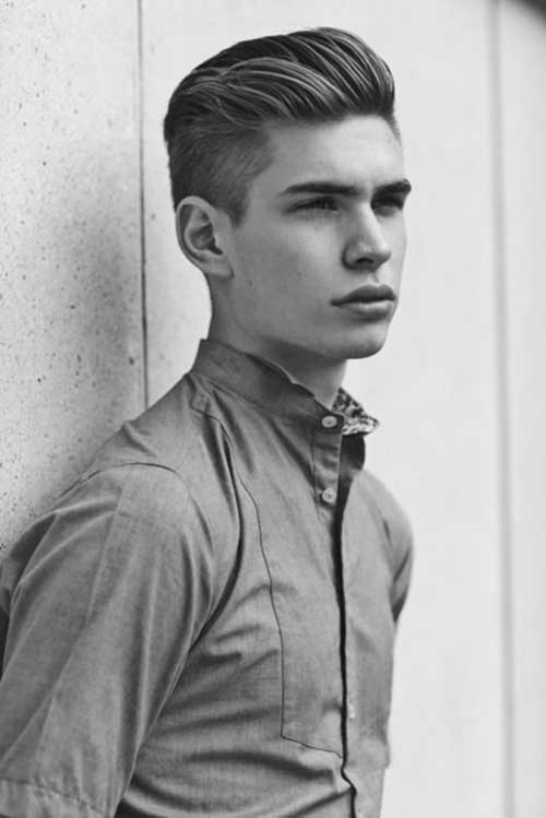 2015 Great Slicked Back Hairstyles for Men
