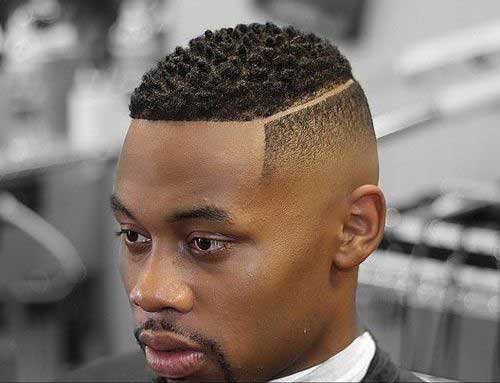 Cool Part Haircut for Black Men